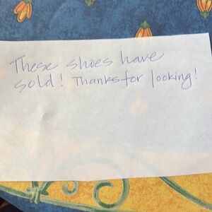 Mon Petit white and navy blue shoes. 2 pairs. White, size 6. Blue, size 5